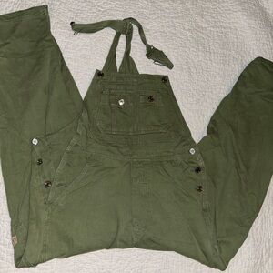 Lana Roux 90s Retro Chino Twill Overalls